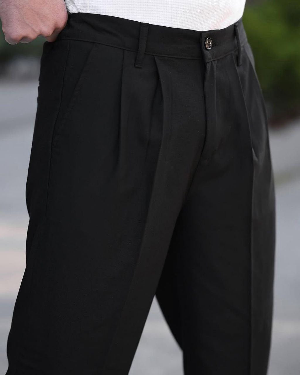 Classic Black Trousers