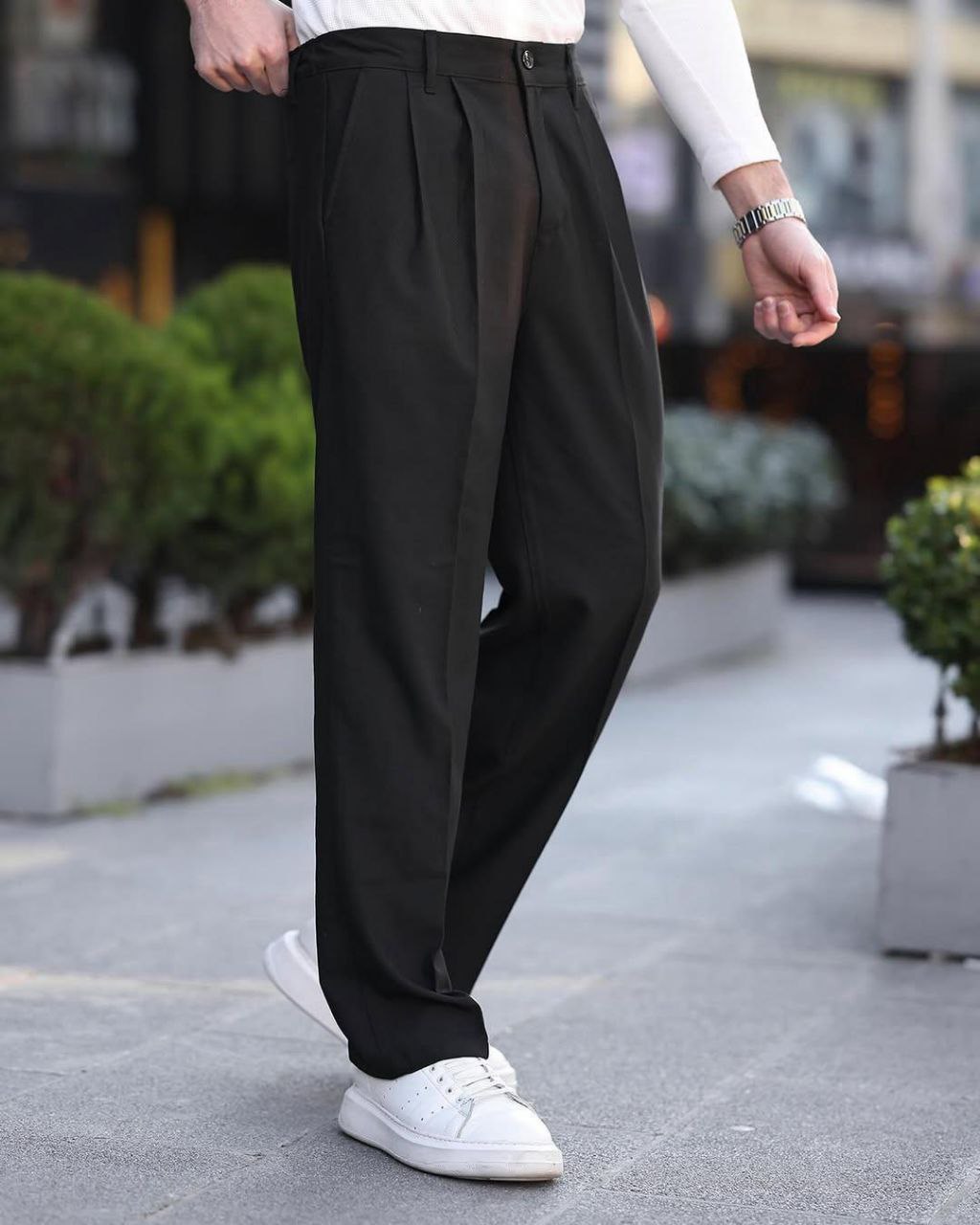 Classic Black Trousers