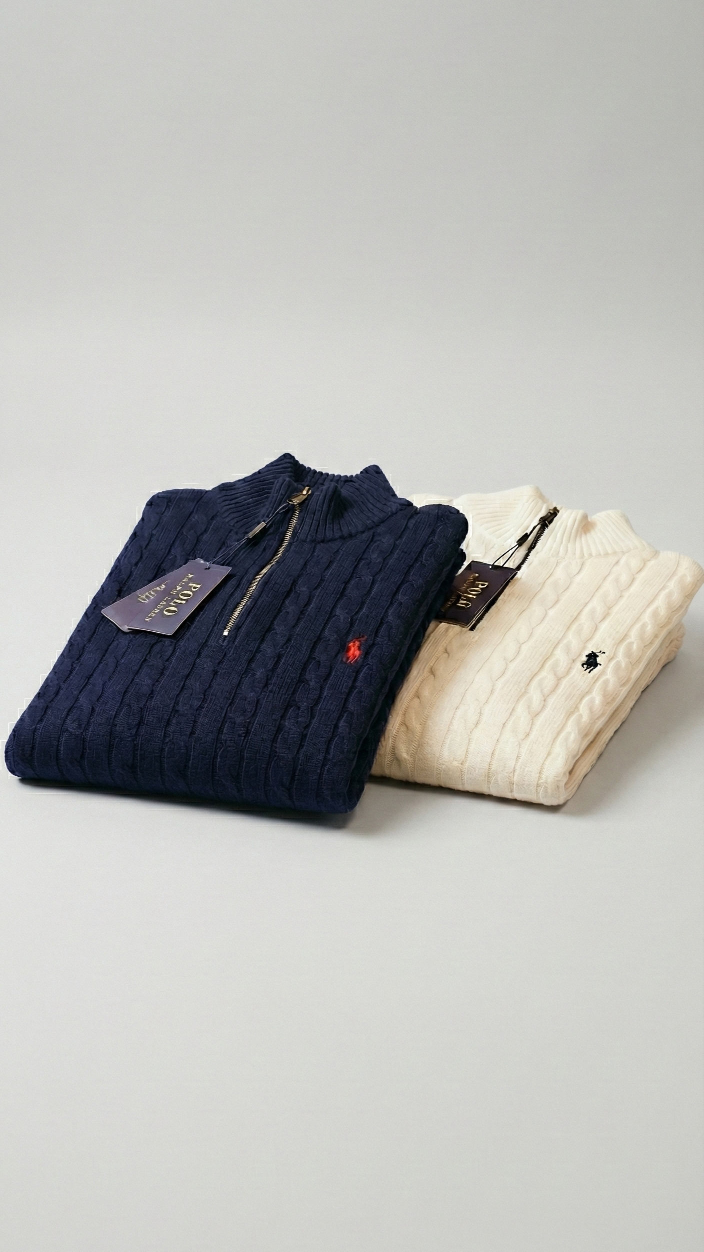 ralph lauren quarter zip sweater