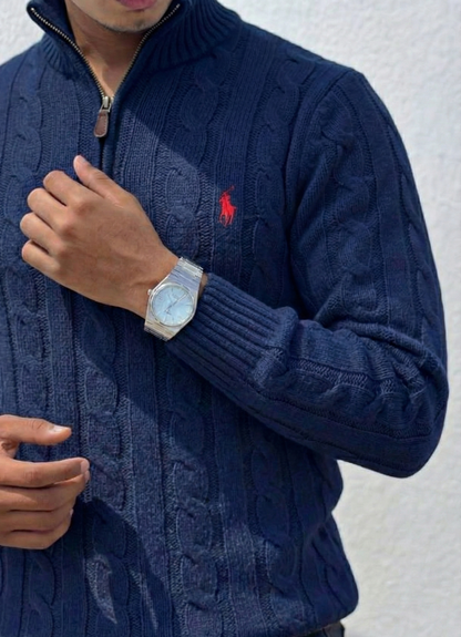 ralph lauren quarter zip sweater